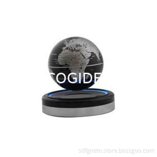 ABS Plastic Magnetic Levitating Globe With Blue Light with